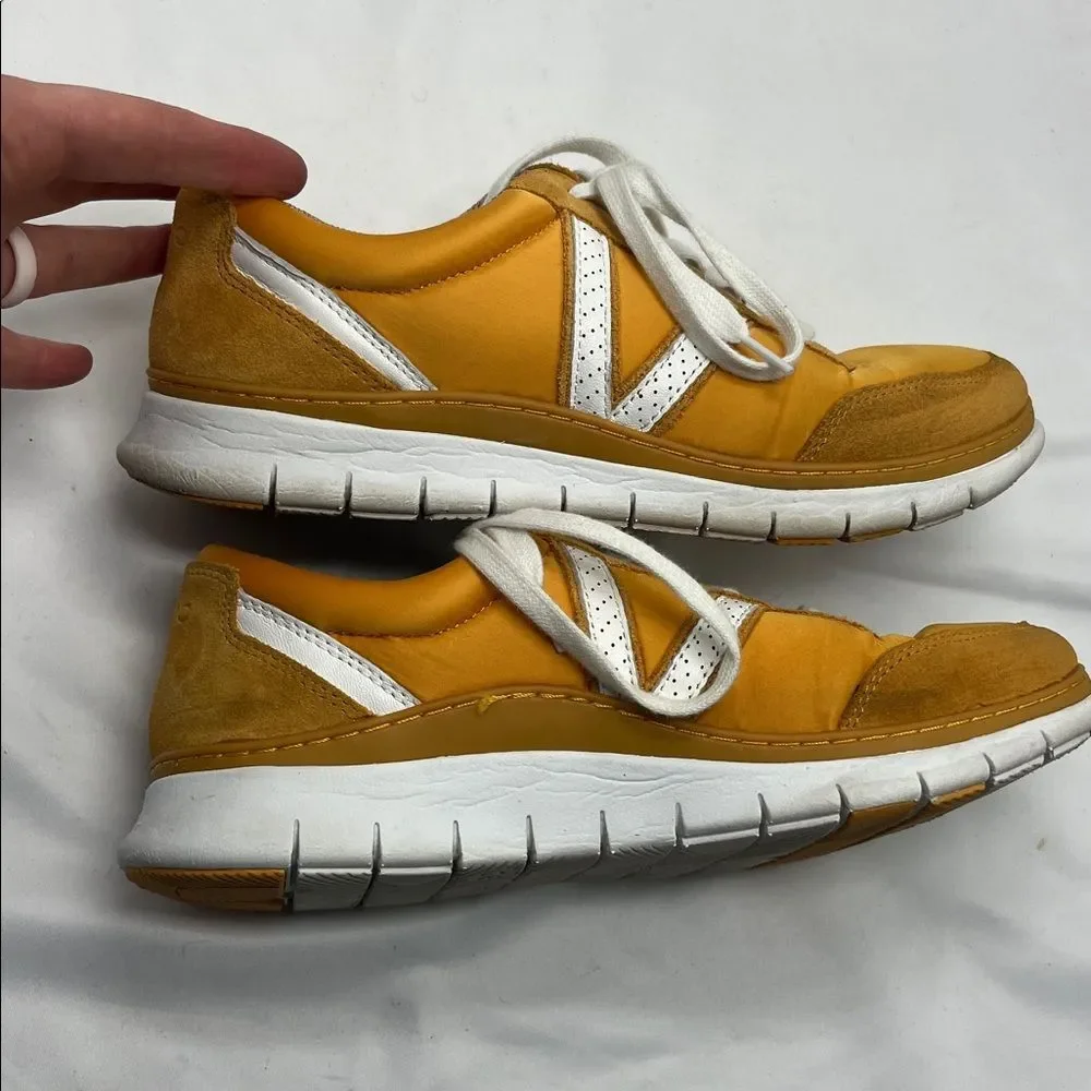 Mustard Vionic Nana Women's Sneakers Tennis Shoes